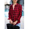 imageZeagoo Flannel Shirt Women Button Down Long Sleeve Plaid Shirts Collared 2025 Casual Work Tops S2XLGz440