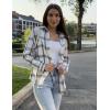 imageZeagoo Flannel Shirt Women Button Down Long Sleeve Plaid Shirts Collared 2025 Casual Work Tops S2XLGz714