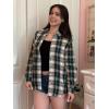 imageZeagoo Flannel Shirt Women Button Down Long Sleeve Plaid Shirts Collared 2025 Casual Work Tops S2XLGz933