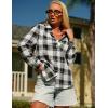 imageZeagoo Flannel Shirt Women Button Down Long Sleeve Plaid Shirts Collared 2025 Casual Work Tops S2XLGz934