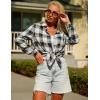 imageZeagoo Flannel Shirt Women Button Down Long Sleeve Plaid Shirts Collared 2025 Casual Work Tops S2XLGz934