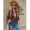 imageZeagoo Flannel Shirt Women Button Down Long Sleeve Plaid Shirts Collared 2025 Casual Work Tops S2XLGz937