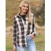 imageZeagoo Flannel Shirt Women Button Down Long Sleeve Plaid Shirts Collared 2025 Casual Work Tops S2XLGz938