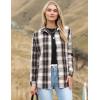 imageZeagoo Flannel Shirt Women Button Down Long Sleeve Plaid Shirts Collared 2025 Casual Work Tops S2XLGz938