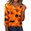 imageZeagoo 34 Length Sleeve Women Tops Crew Neck Blouses Dressy Casual Summer T Shirts Loose Fit Business Work ClothesWs85