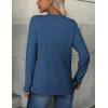 imageZeagoo Womens Sweaters Long Sleeve Tops Crew Neck Knit Pullover Sweaters Fall Fashion 2025 Dressy Casual Basic ClothesA Royal Blue