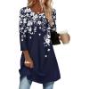 Navy Blue Flowers-sf103