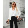 imageZeagoo Silk Camisole Tops for Women 2025 V Neck Satin Tank Top Spaghetti Strap Cross Back Sleeveless Summer Blouses1 Pack White