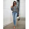 imageZeagoo Womens Tops Puff Long Sleeve Shirts Dressy Casual Crew Neck Pleated Summer Fall Work Blouses S3XLMz779