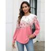 imageZeagoo Womens Tops Puff Long Sleeve Shirts Dressy Casual Crew Neck Pleated Summer Fall Work Blouses S3XLSf122