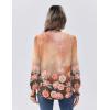 imageZeagoo Womens Tops Puff Long Sleeve Shirts Dressy Casual Crew Neck Pleated Summer Fall Work Blouses S3XLWf83