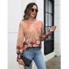 imageZeagoo Womens Tops Puff Long Sleeve Shirts Dressy Casual Crew Neck Pleated Summer Fall Work Blouses S3XLWf83