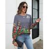 imageZeagoo Womens Tops Puff Long Sleeve Shirts Dressy Casual Crew Neck Pleated Summer Fall Work Blouses S3XLWf84