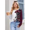 imageZeagoo Womens Tunic Tops to Wear with Leggings Long Sleeve Crew Neck Thumb Hole Shirts Loose Tshirts Fall ClothesBf183