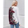 imageZeagoo Womens Tunic Tops to Wear with Leggings Long Sleeve Crew Neck Thumb Hole Shirts Loose Tshirts Fall ClothesBf183