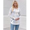 imageZeagoo Womens Tunic Tops to Wear with Leggings Long Sleeve Crew Neck Thumb Hole Shirts Loose Tshirts Fall ClothesBf290
