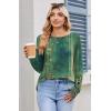 imageZeagoo Womens Tunic Tops to Wear with Leggings Long Sleeve Crew Neck Thumb Hole Shirts Loose Tshirts Fall ClothesMz839