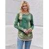 imageZeagoo Womens Tunic Tops to Wear with Leggings Long Sleeve Crew Neck Thumb Hole Shirts Loose Tshirts Fall ClothesMz839