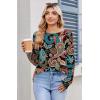 imageZeagoo Womens Tunic Tops to Wear with Leggings Long Sleeve Crew Neck Thumb Hole Shirts Loose Tshirts Fall ClothesMz848