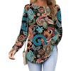 imageZeagoo Womens Tunic Tops to Wear with Leggings Long Sleeve Crew Neck Thumb Hole Shirts Loose Tshirts Fall ClothesMz848