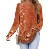 imageZeagoo Womens Tunic Tops to Wear with Leggings Long Sleeve Crew Neck Thumb Hole Shirts Loose Tshirts Fall ClothesMz867