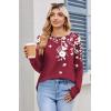 imageZeagoo Womens Tunic Tops to Wear with Leggings Long Sleeve Crew Neck Thumb Hole Shirts Loose Tshirts Fall ClothesSf186