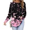 imageZeagoo Womens Tunic Tops to Wear with Leggings Long Sleeve Crew Neck Thumb Hole Shirts Loose Tshirts Fall ClothesSf31