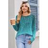 imageZeagoo Womens Tunic Tops to Wear with Leggings Long Sleeve Crew Neck Thumb Hole Shirts Loose Tshirts Fall ClothesXh363