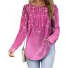imageZeagoo Womens Tunic Tops to Wear with Leggings Long Sleeve Crew Neck Thumb Hole Shirts Loose Tshirts Fall ClothesXh370