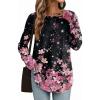 imageZeagoo Womens Tunic Tops to Wear with Leggings Long Sleeve Crew Neck Thumb Hole Shirts Loose Tshirts Fall ClothesSf31