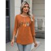 imageZeagoo 34 Length Sleeve Women Tops Crew Neck Blouses Dressy Casual Summer T Shirts Loose Fit Business Work ClothesWs86
