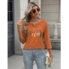 imageZeagoo 34 Length Sleeve Women Tops Crew Neck Blouses Dressy Casual Summer T Shirts Loose Fit Business Work ClothesWs86