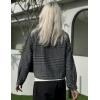 imageZeagoo Flannels for Women Cropped Shacket Jacket Fashion Plaid Button Down Shirt 2025 Fall Coat TopsZgw414