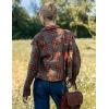 imageZeagoo Flannels for Women Cropped Shacket Jacket Fashion Plaid Button Down Shirt 2025 Fall Coat TopsZgw442