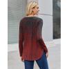 imageZeagoo Long Sleeve Tops for Women Casual V Neck Shirt Loose Fall Basic Tee Dressy Work Blouses 2025Mz838