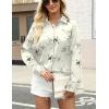 imageZeagoo Satin Blouses for Women Silk Button Down Shirts Long Sleeve Business Casual TopsSilk Bloom Whisper