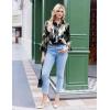 imageZeagoo Satin Blouses for Women Silk Button Down Shirts Long Sleeve Business Casual TopsTie Dye