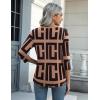 imageZeagoo Womens Casual 34 Sleeve TShirts Round Neck Cute Tunic Tops Basic Tees Blouses Business Work Tee TopBohemiajh308
