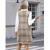 imageZeagoo Womens Sweater Vest Dresses for Women 2025 V Neck Sleeveless Knit Pullover Sweater with Pockets Fall Winter OutfitsGw304