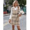 imageZeagoo Womens Sweater Vest Dresses for Women 2025 V Neck Sleeveless Knit Pullover Sweater with Pockets Fall Winter OutfitsGw304