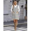 imageZeagoo Womens Sweater Vest Dresses for Women 2025 V Neck Sleeveless Knit Pullover Sweater with Pockets Fall Winter OutfitsJh466