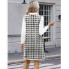 imageZeagoo Womens Sweater Vest Dresses for Women 2025 V Neck Sleeveless Knit Pullover Sweater with Pockets Fall Winter OutfitsJh466