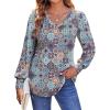 Floral Blue Purple