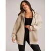 imageZeagoo Hoodies For Women Zip Up Hoodie Oversized Sweatshirt Fleece Jackets Fall Winter Coats 2025 FashionKhaki