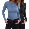 Long Sleeve-black navy Blue