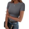 Short Sleeve Dark Grey