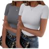 Short Sleeve-dark Grey/Light Grey