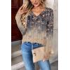 imageZeagoo Women Long Sleeve Tops Dressy Casual V Neck Tshirts Basics Tee 2025 Fall Trendy ClothesCx311