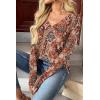 imageZeagoo Women Long Sleeve Tops Dressy Casual V Neck Tshirts Basics Tee 2025 Fall Trendy ClothesMz896
