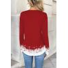 imageZeagoo Women Long Sleeve Tops Dressy Casual V Neck Tshirts Basics Tee 2025 Fall Trendy ClothesSd489